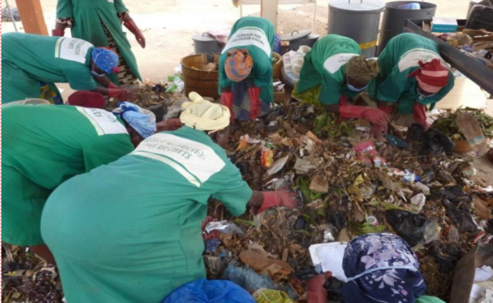 Solution organisée pour la gestion des déchets